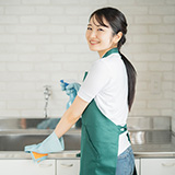 新居にてお部屋のチェックと簡単なお掃除