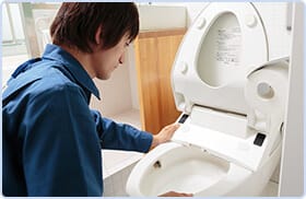 温水洗浄便座（ウォシュレット※）の設置